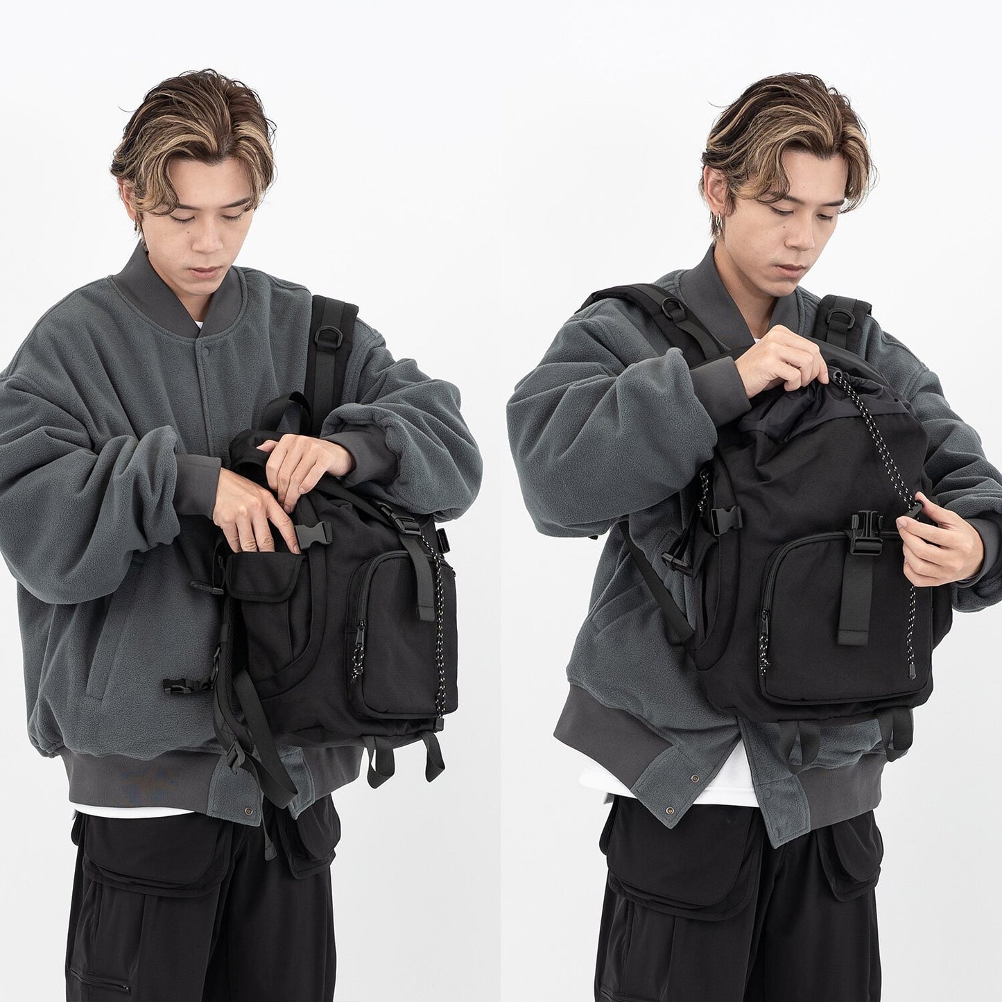 AGILITY City Backpack Bag 多功能蓋背包 [B-CP2]