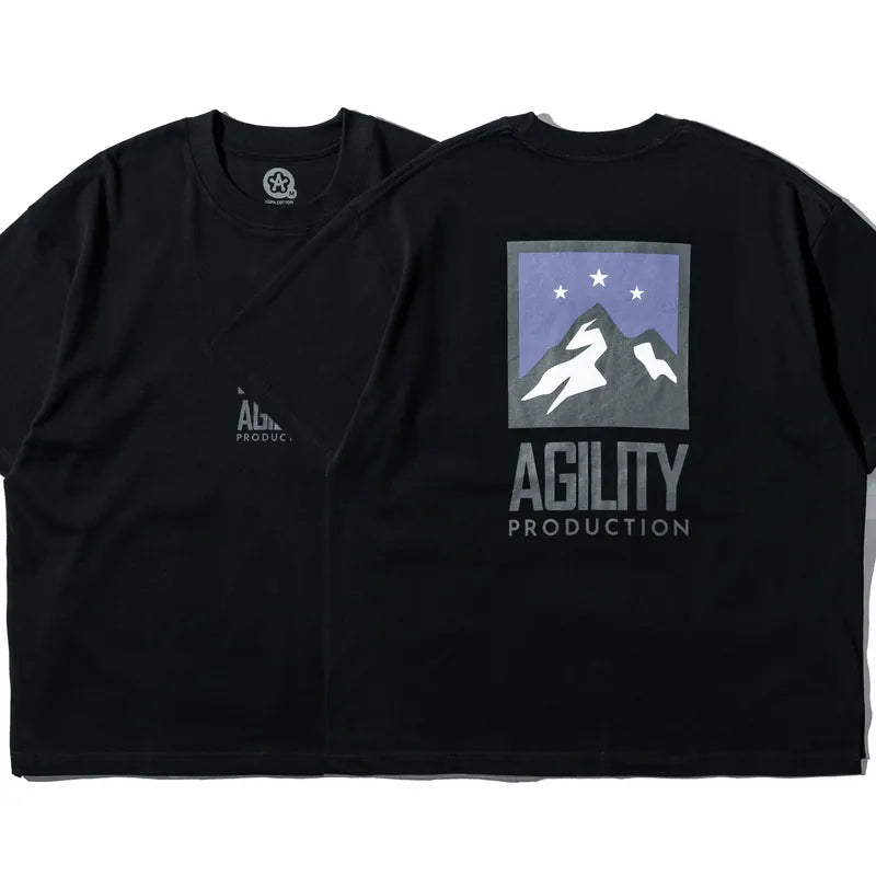 AGILITY LOGO Heavy Tee 山脈 圖像短Tee [RS6-山脈]