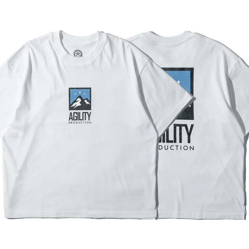 AGILITY LOGO Heavy Tee 山脈 圖像短Tee [RS6-山脈]