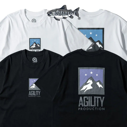 AGILITY LOGO Heavy Tee 山脈 圖像短Tee [RS6-山脈]