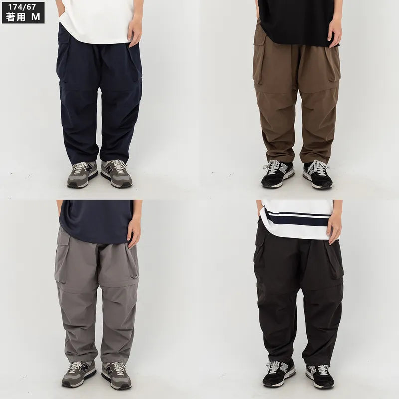 AGILITY Loose Pocket Pants 可拆兩穿防潑水尼龍長褲 [H35]