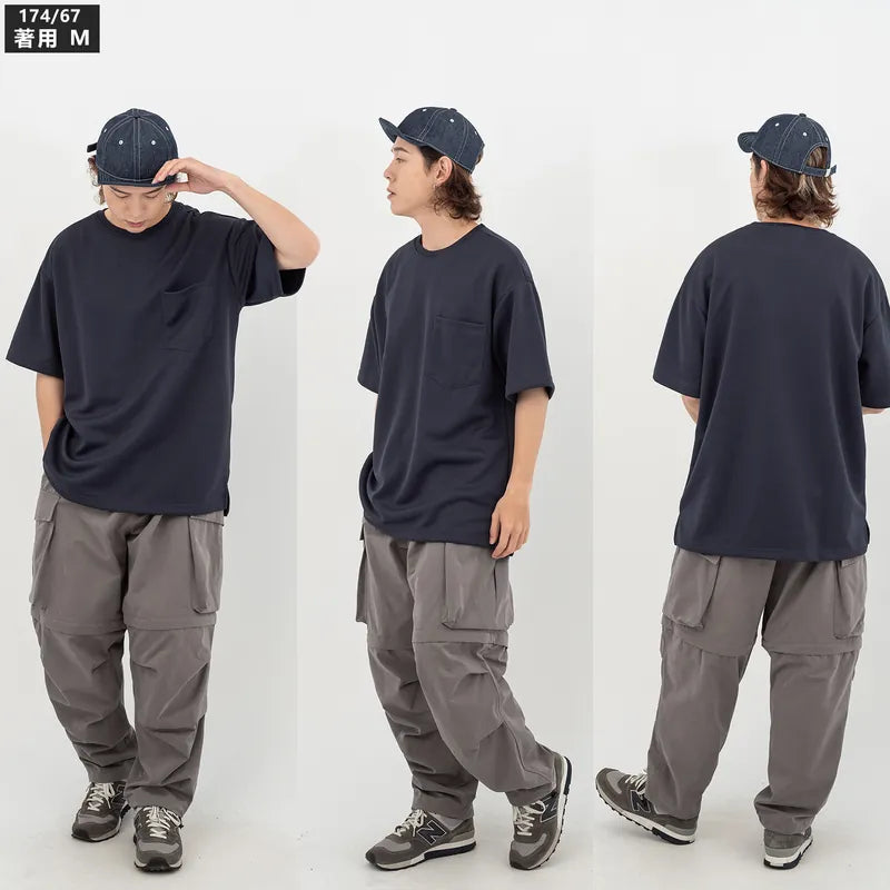 AGILITY Loose Pocket Pants 可拆兩穿防潑水尼龍長褲 [H35]