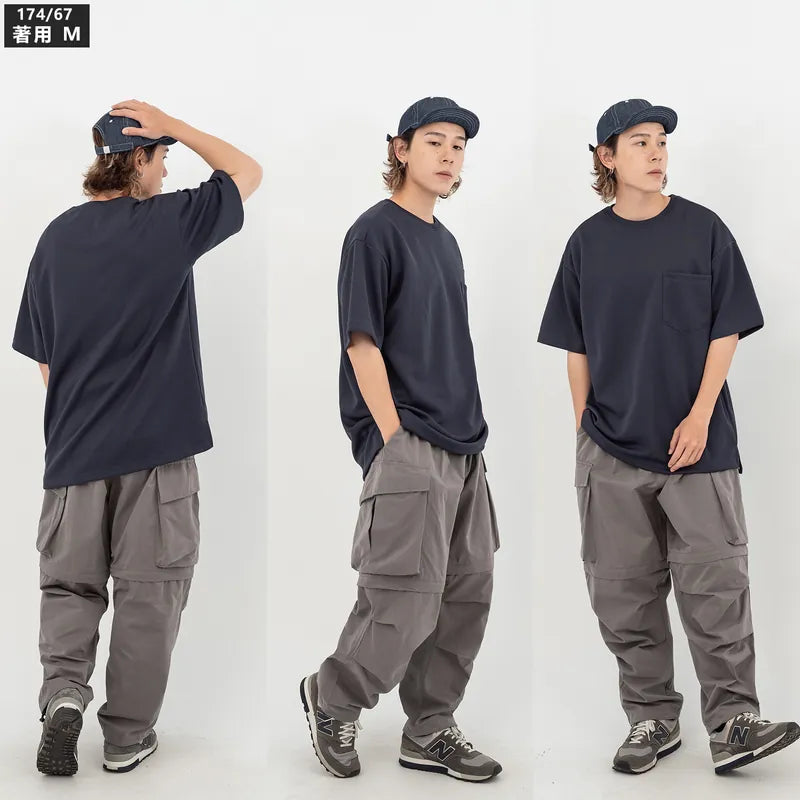 AGILITY Loose Pocket Pants 可拆兩穿防潑水尼龍長褲 [H35]