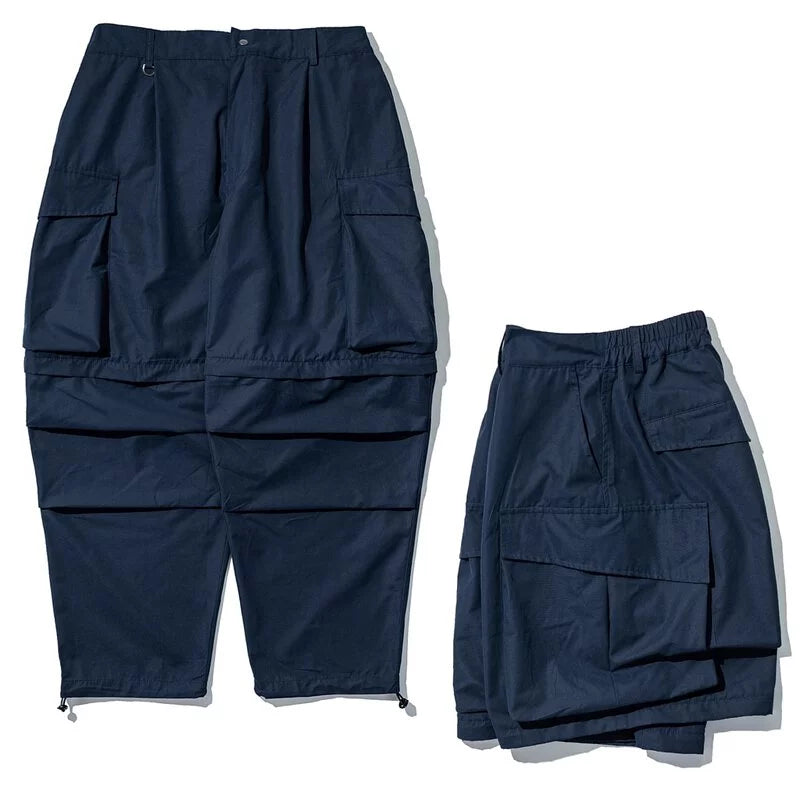 AGILITY Loose Pocket Pants 可拆兩穿防潑水尼龍長褲 [H35]