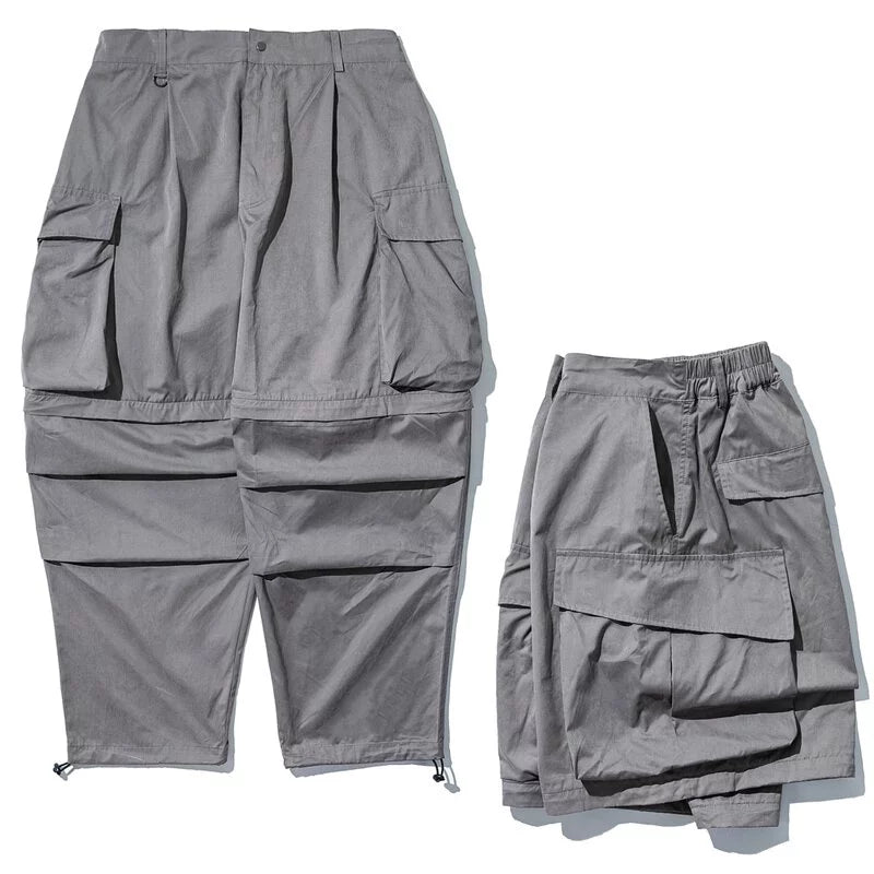 AGILITY Loose Pocket Pants 可拆兩穿防潑水尼龍長褲 [H35]