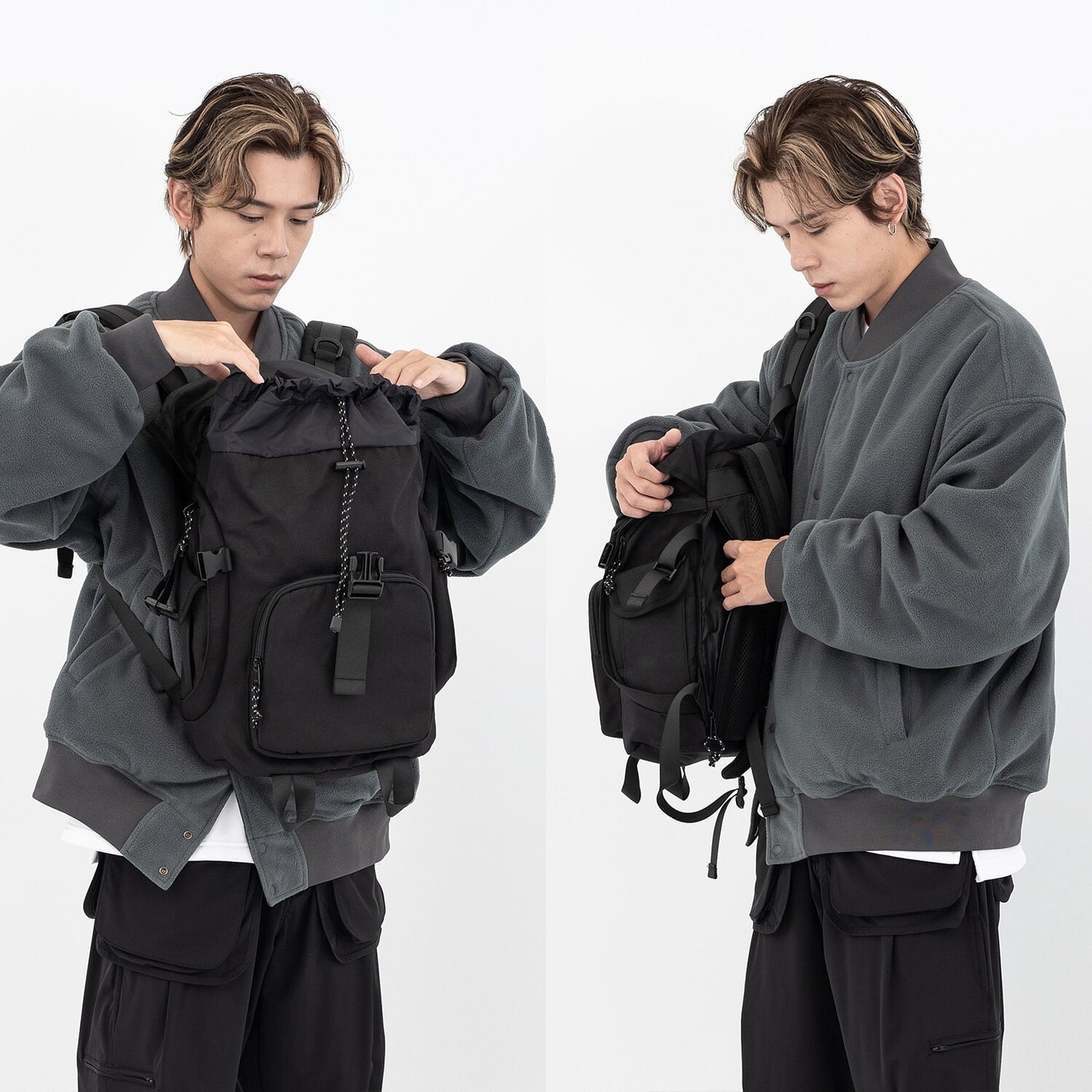 AGILITY City Backpack Bag 多功能蓋背包 [B-CP2]